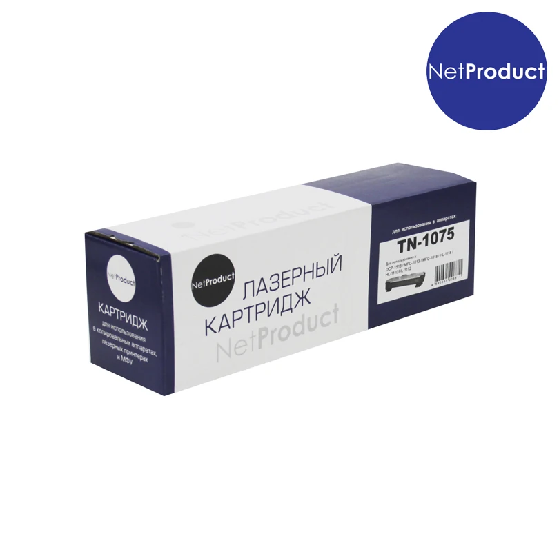 Тонер картридж NetProduct (TN 1075) для Brother HL 1010R/1112R/DCP 1510R/MFC 1810R 1K|Картриджи с тонером| |