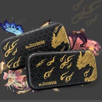 for nintendo switch monster hunter rise theme protective storage bag for nintendo switch console waterproof travel carry case
