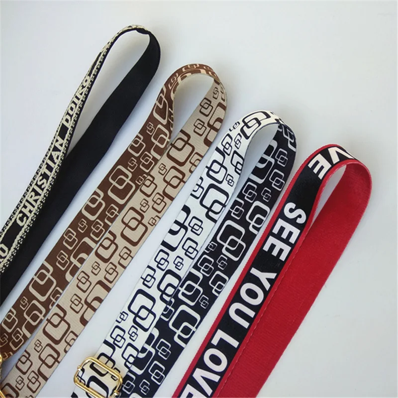 Bag Strap Women Handbag Belt Wide Shoulder Crossbody Bag Straps Replacement Strap Accessory Bag Part Adjustable Belt For Bags