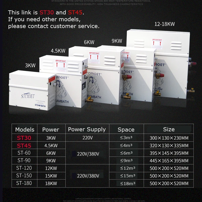 Парогенератор для домашнего использования 3 кВт 220 в|Сауны| |