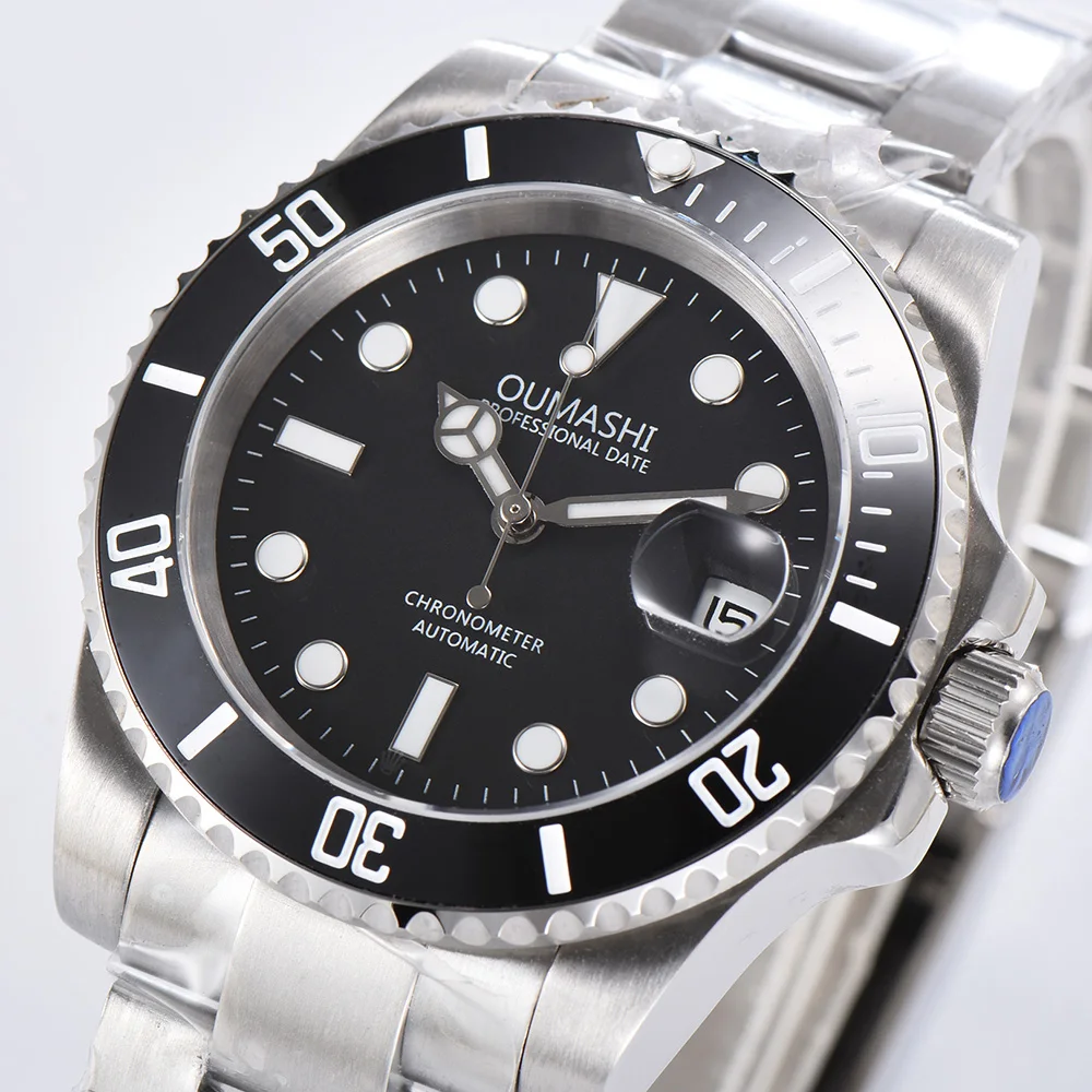 Часы OUMASHI2020 мужские в стиле милитари роскошные брендовые модные с сапфировым