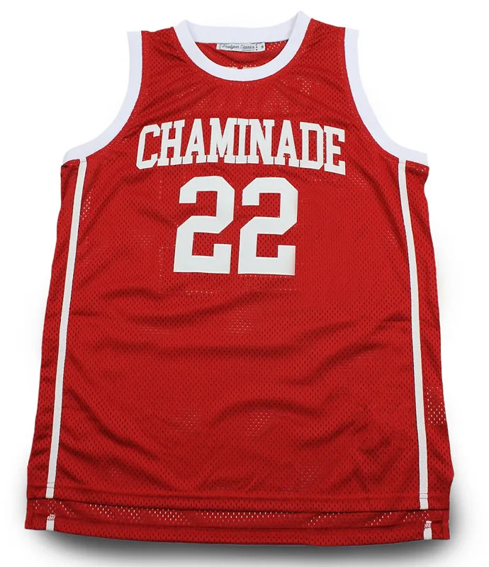 

#22 Jayson Tatum Chaminade школьная Ретро Баскетбольная Майка с вышивкой под заказ с любым номером