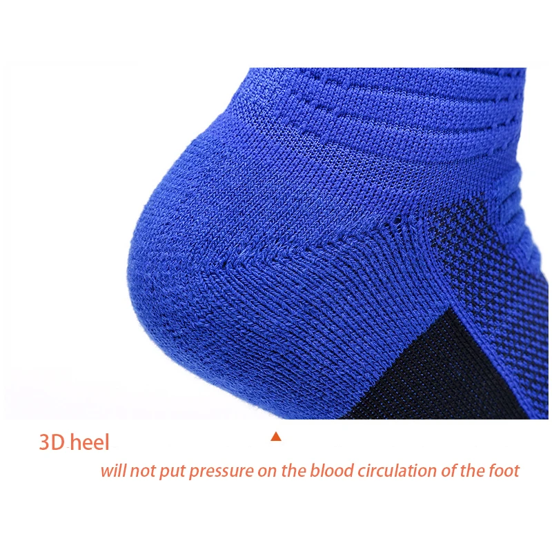 Дышащие элитные мужские уличные ранние велосипедные носки толстые Нескользящие