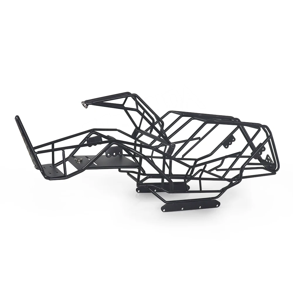 Полная рама Металлическое шасси металлический корпус рулон клетка для 1/10 RC Crawler