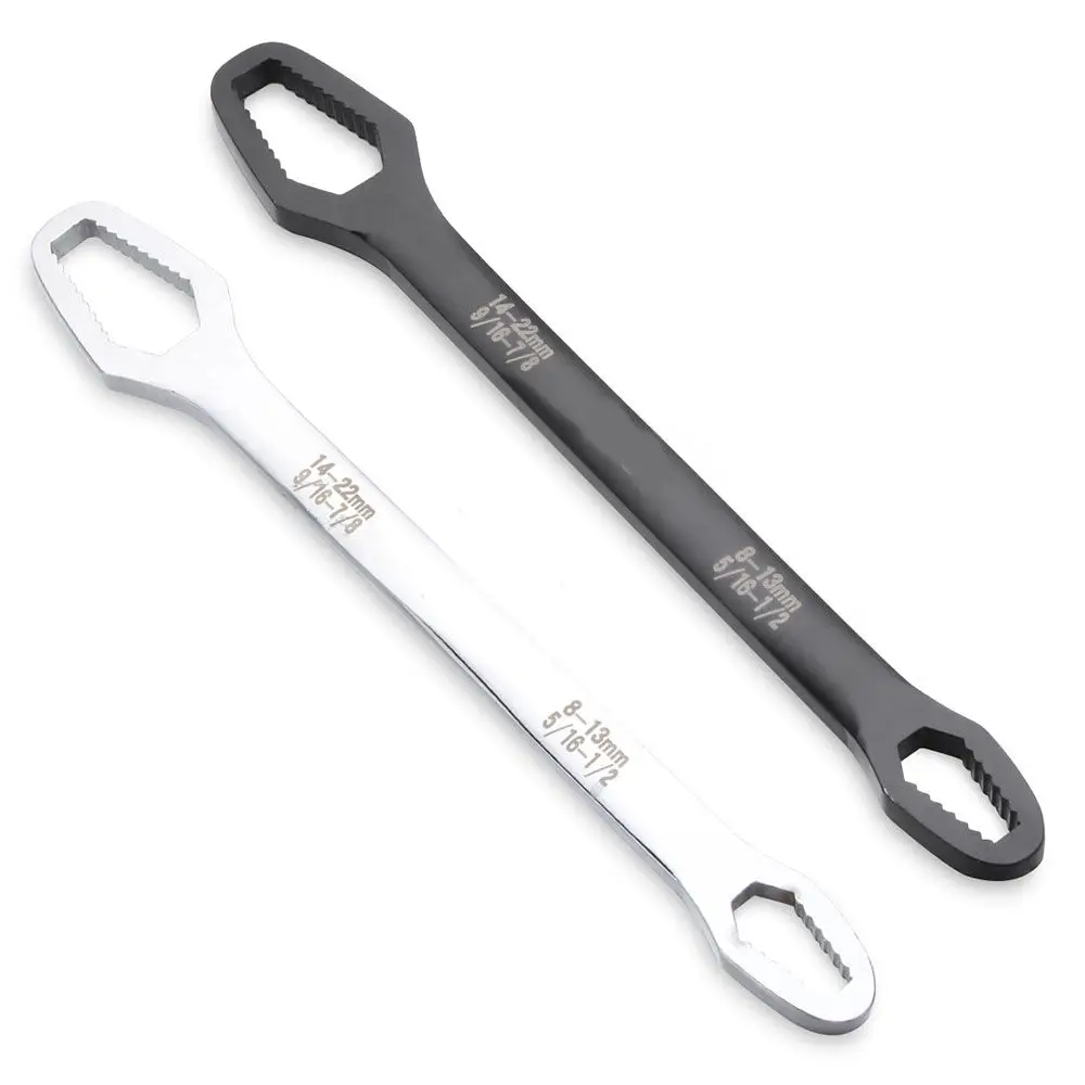 

Double-Head Wrench Multifunction Hand Tool Bicycle Car Repair Tools Spanner Screw Nuts 8-22mm