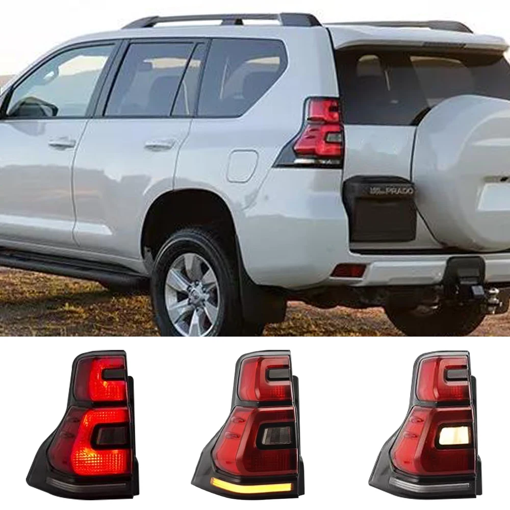 Для Toyota Land Cruiser Prado 150 LC150 FJ150 GRJ150 2010 2011 2012 2013 2014 2015 2016 2017 светодиодный задний фонарь -