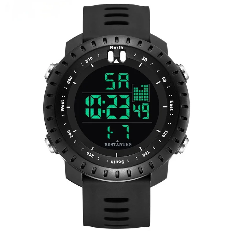

2021 New Men's Watch Digital Waterproof and Shockproof Watch