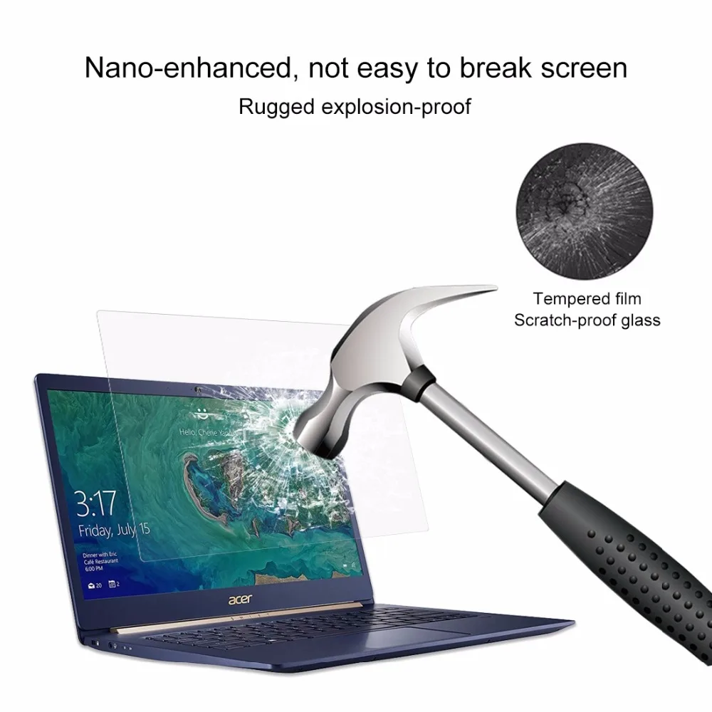 Anti Bluelight Tempered Glass Screen Protector Flims For Asus Rog Zephyrus Gx501vi| |