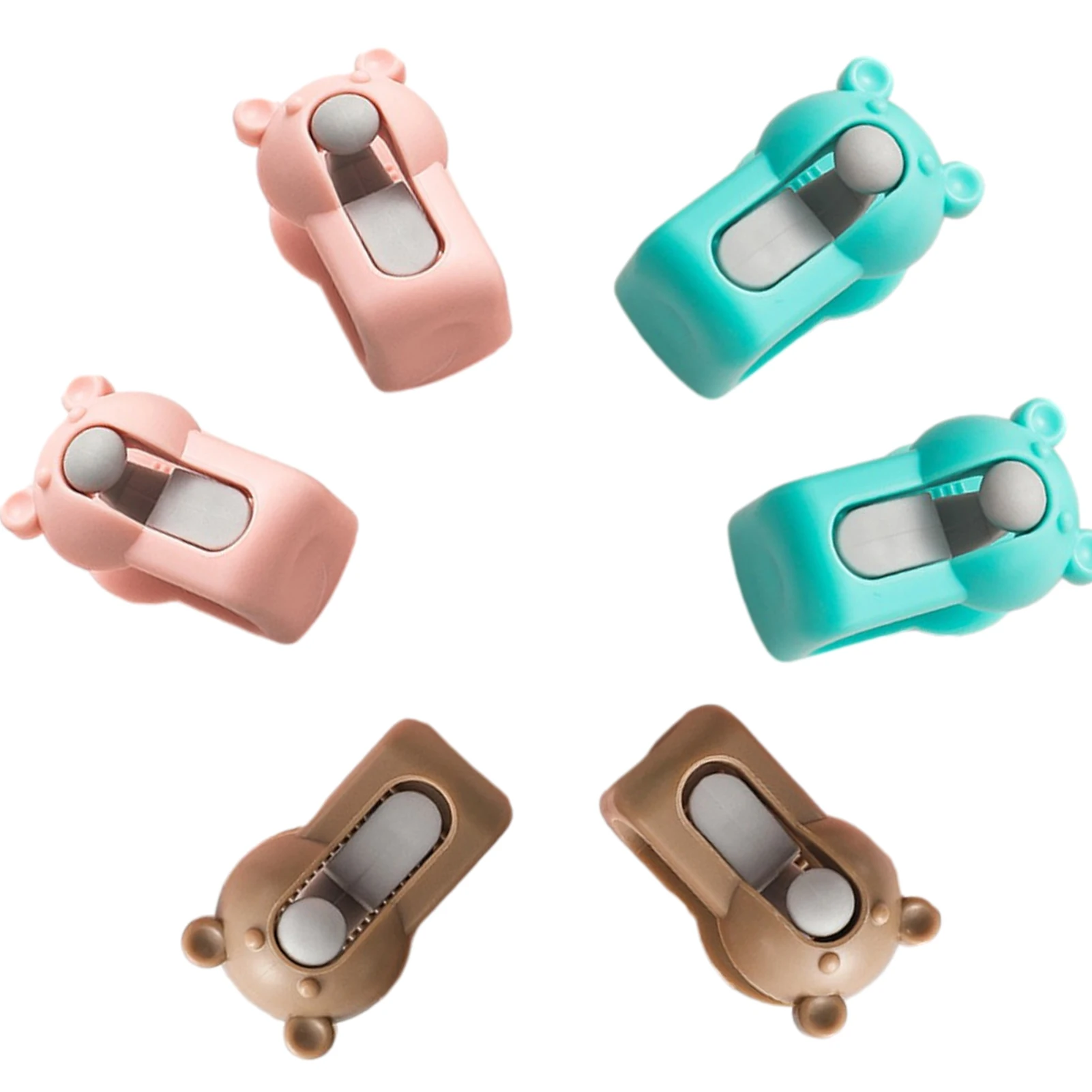 

6PCS Quilt Holder Clips For Bed Sheet Blankets Fastener Clip ABS Duvet Sheet Fixer Home Household Anti-run Kick Buckle Clips