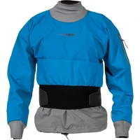 mens kayak jacket kayaking fishing splash paddling three layer waterproof fabric latex collar and cuffs drytop dt13