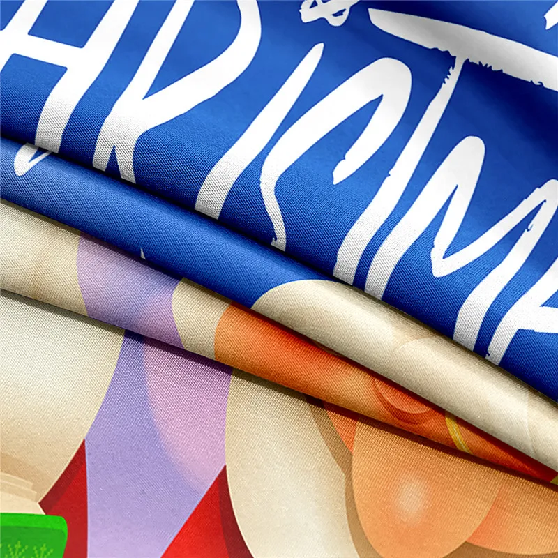 Поющий Рождественский комплект пододеяльников с 3d Цифровым принтом постельное