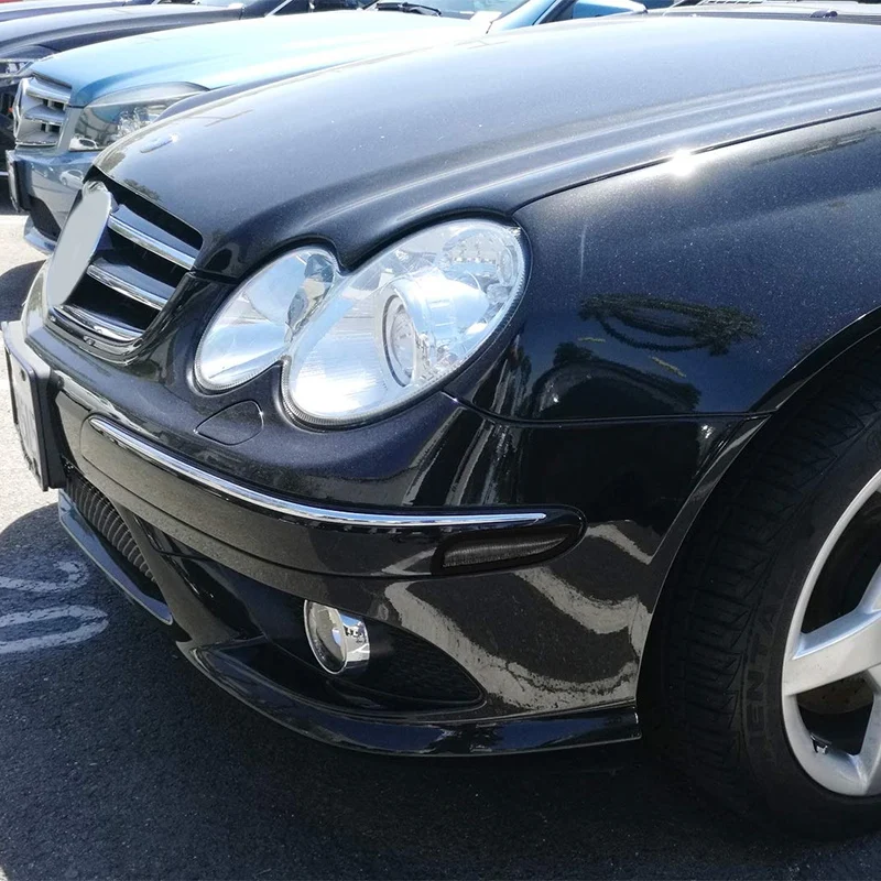 Объектив Янтарный Полный светодиодный бампер боковой маркер светильник набор