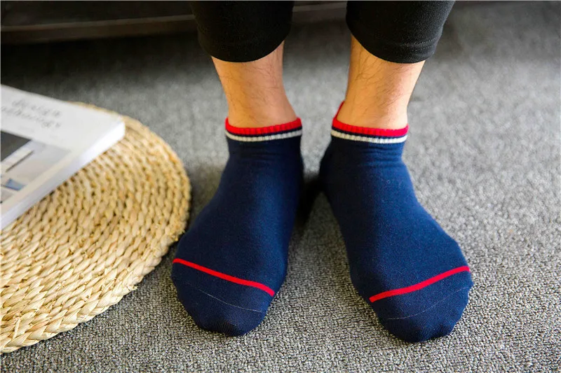 Большие размеры, 5 пар/лот, мужские хлопковые носки, мужские деловые повседневные короткие носки-тапочки, белые, черные, серые, без шоу, мужские подарки, дешево