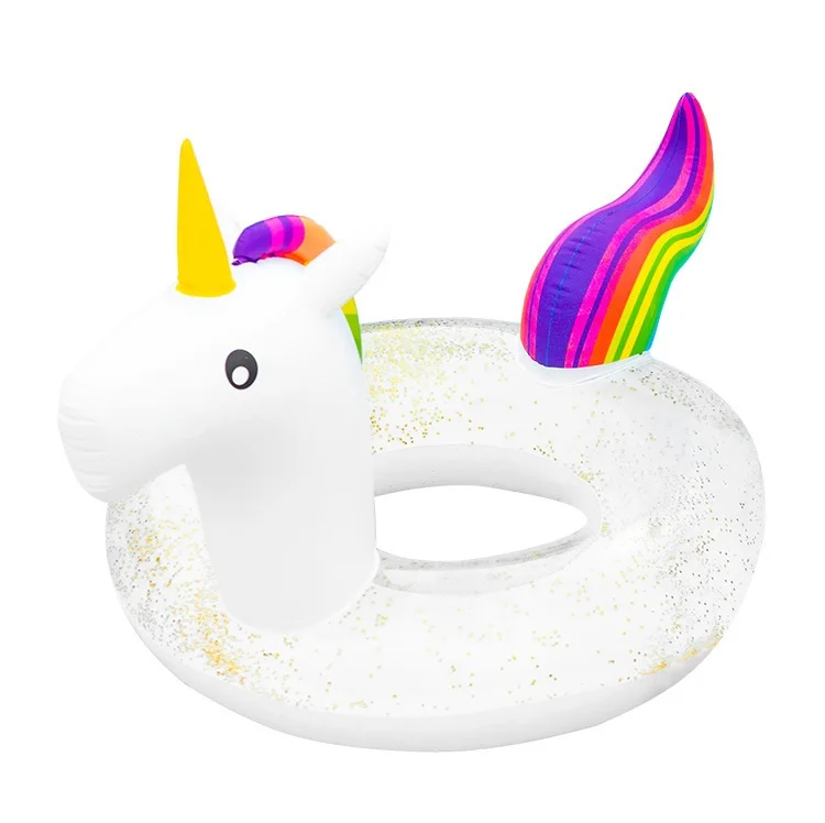 Надувной фламинго детское кольцо для купания летняя плявечерние игрушки