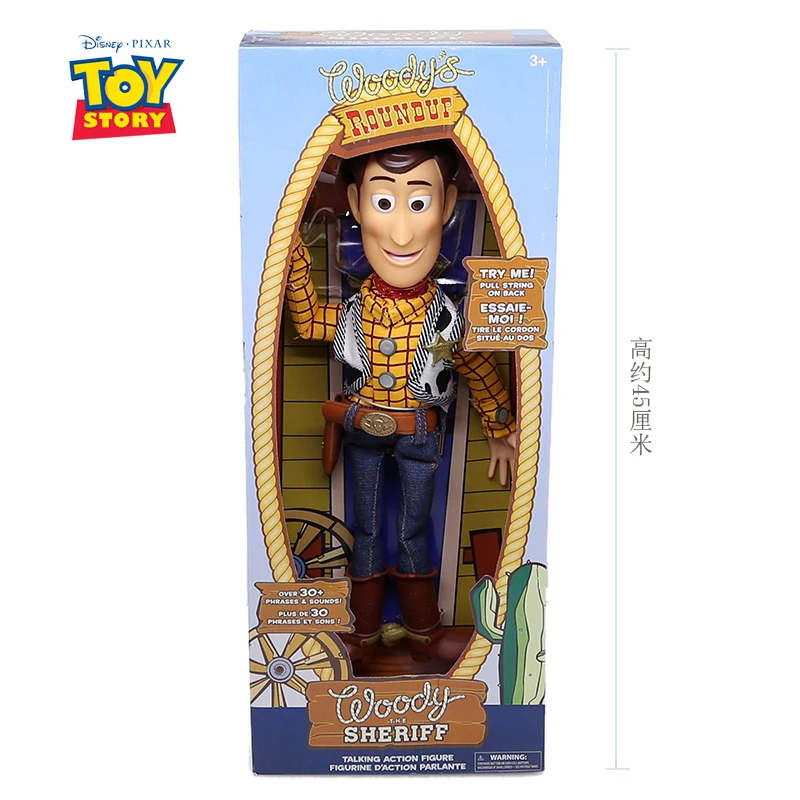 

Disney Pixar Toy Story Talking Sherif Woody Cowboy Jessie Sound And Light Buzz Lightyear Toys Stuffed Bulleye Action Figure Toy