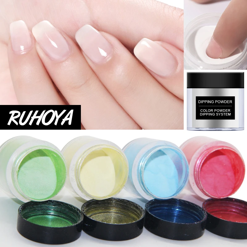 RUhoya высокое качество ногтей инфильтрация порошок погружения принадлежности для