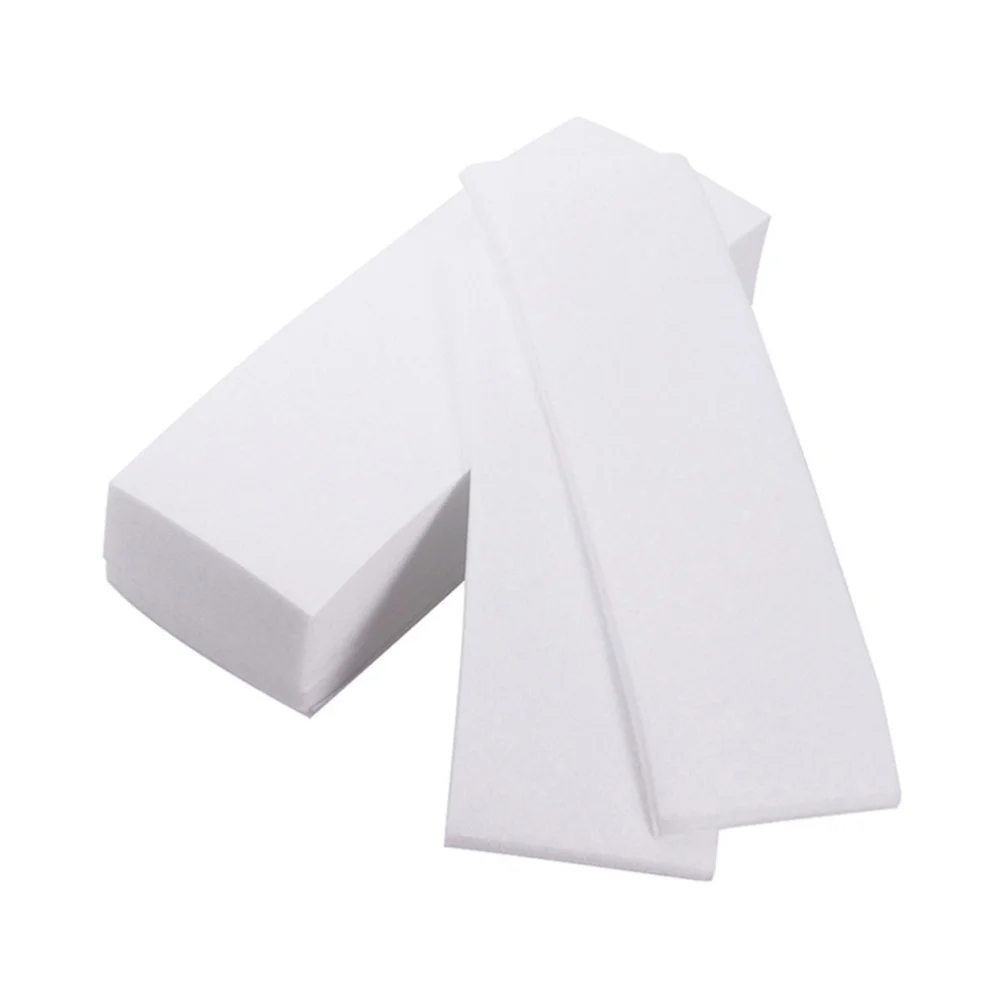

100pcs Professional Facial & Body Hair Removal Wax Strips Paper Depilatory Nonwoven Epilator