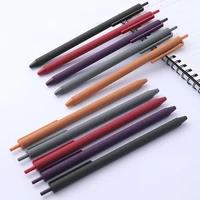 40pcs elegant retro click pens sign business retractable gel ink pen cool rollerball ballpoint stationery school office supply