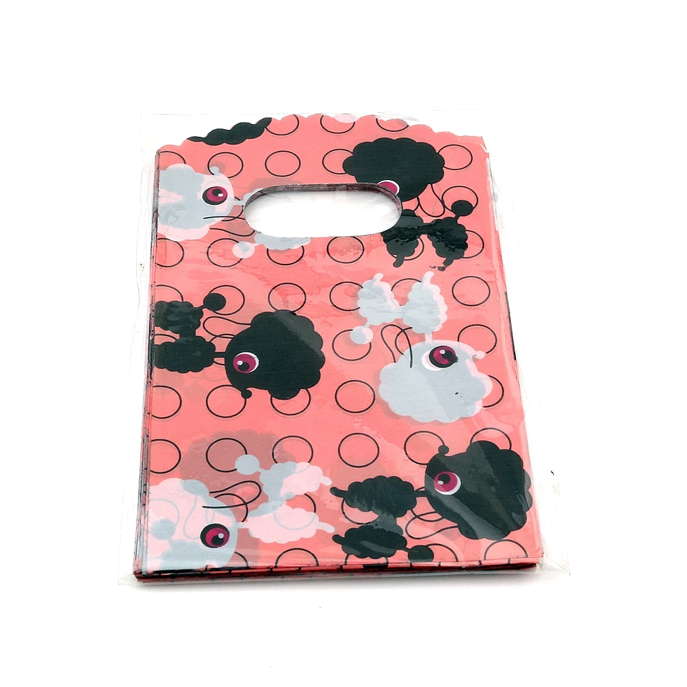 300pcs Plastic Jewelry Gift Bag Wedding Party Christmas Favor Gift Bags 9x15cm