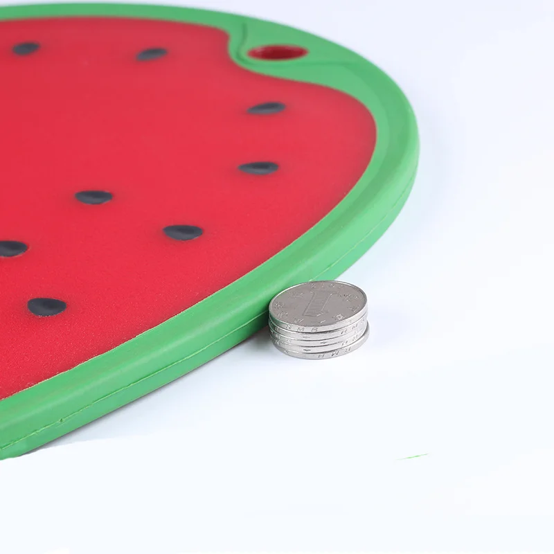 Плотная круглая маленькая разделочная доска для кухни домашняя пластиковая