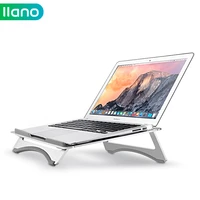 llano laptop stand holder adjustable computer bracket for macbook portable foldable laptop riser notebook stand for 10 16 inches