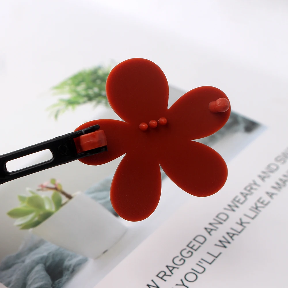 1 шт. прекрасный мультфильм цвет девушки шпильки заколка для волос Дети Головные