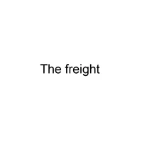 for the freight