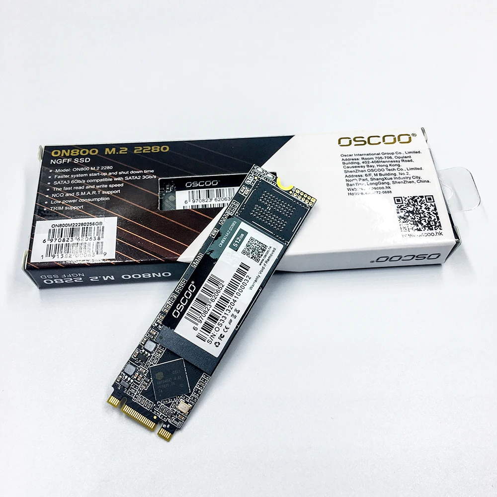 Твердотельный накопитель OSCOO M.2 SSD 2280 128 ГБ 240 256 HDD M2 NGFF жесткий диск для компьютера