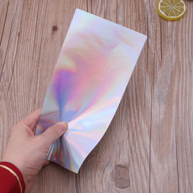 

Aurora AB Effect Reflective Mirror Paper Self Adhensive Epoxy Resin Fillings Resin Mold Fillings Resin Stickers