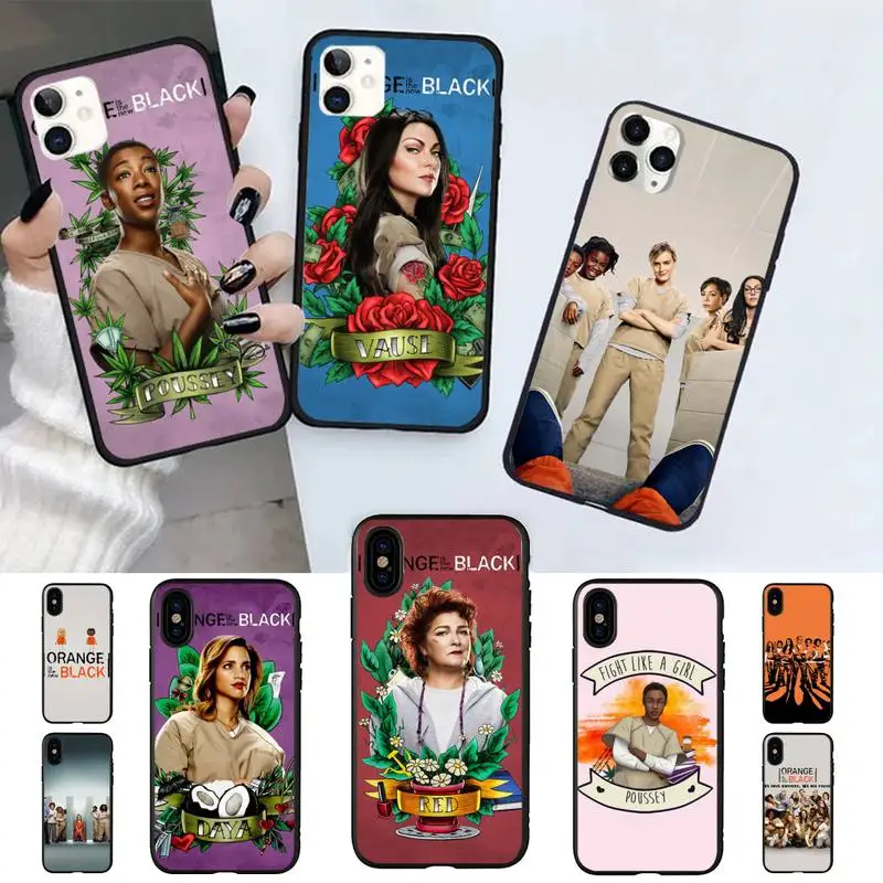 

Orange Is the New Black Phone Case for iPhone 11 12 13 mini pro XS MAX 8 7 6 6S Plus X 5S SE 2020 XR case