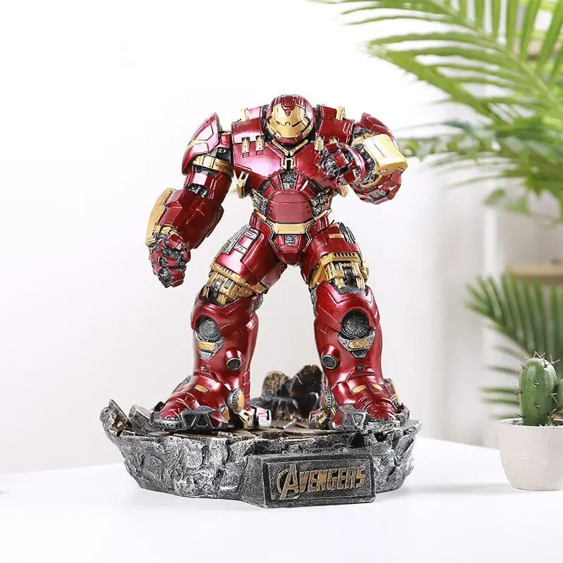 

Resin Marvel Avengers 32cm Figure Hulkbuster Doll Statue Super Hero Pvc Action Gk Model Deco Collection Ornaments Artware Gift