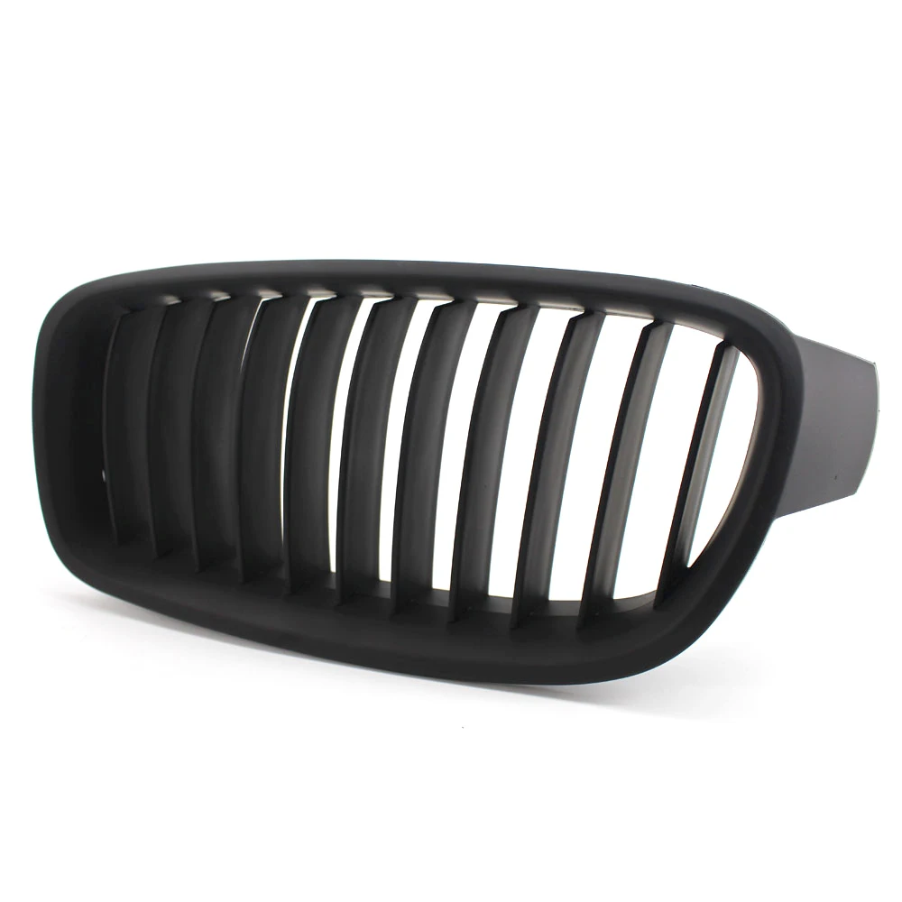1 пара матовый черный автомобиль Передняя решетка сетки почек радиатора