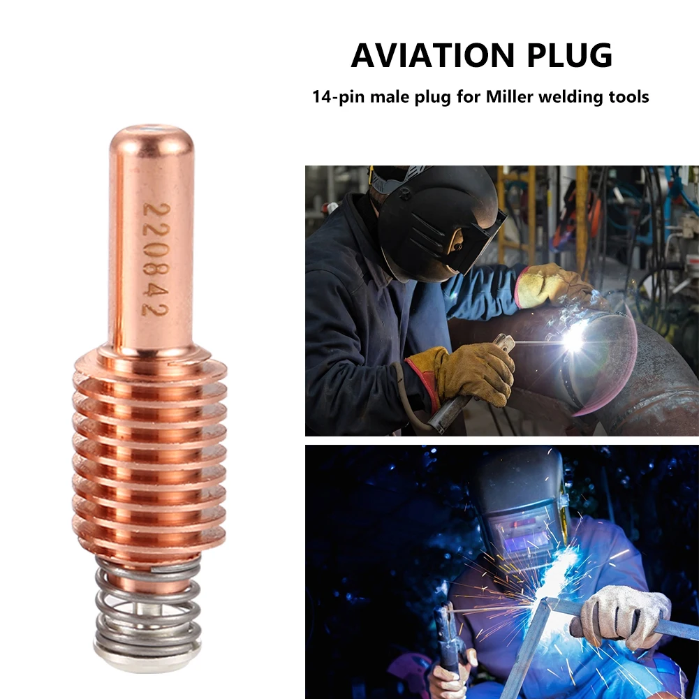 

5pcs Electrode 220842 Plasma Cutting Nozzles for Plasma Cutting Welding Torch 45-105 Welding Supplies 45x12mm