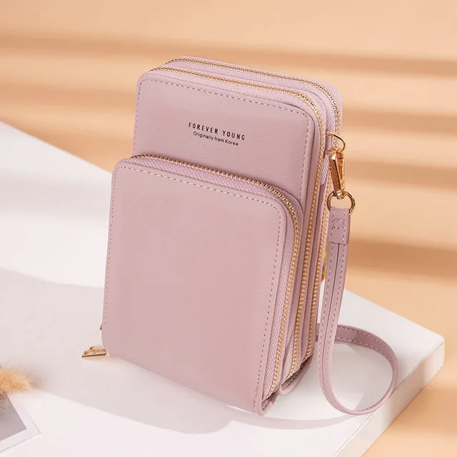 

Cell Phone Shoulder Bag Cellphone Bag Fashion Daily Use Card Holder Mini Summer Shoulder Bag for Women Wallet 2021 Fast delivery