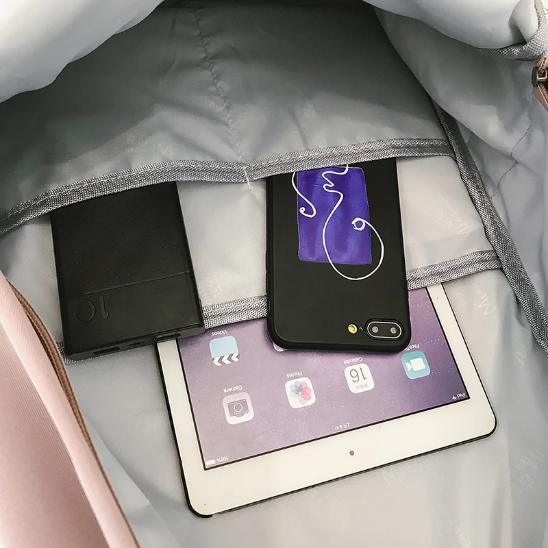 

DCIMOR Fashion Waterproof nylon Women Backpack Large capacity with multiple pockets Schoolbags for teenage girls Travel Mochilas