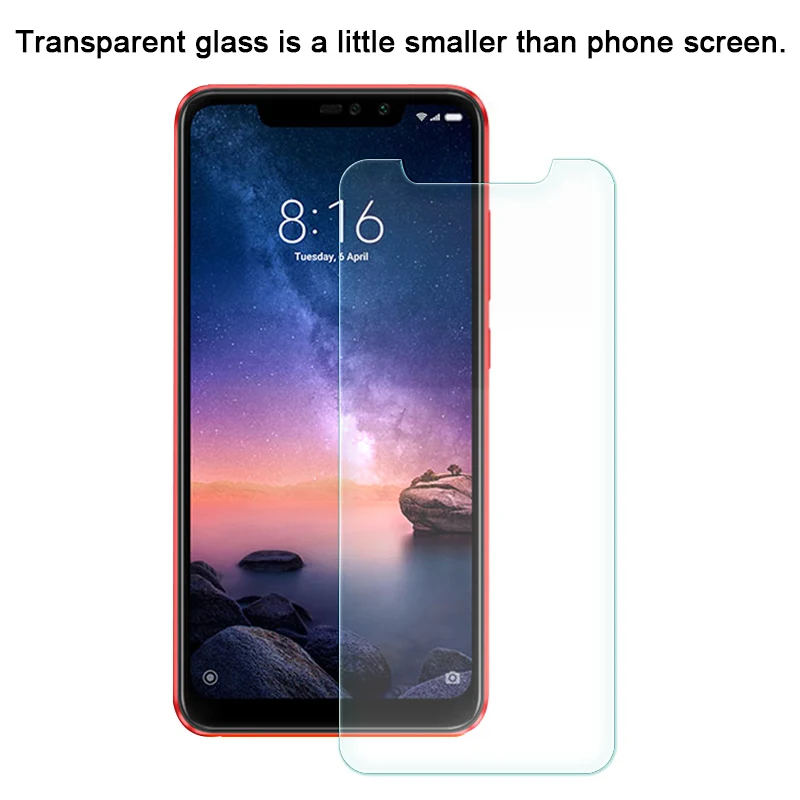 Прозрачная защитная пленка для экрана телефона Redmi 7 4A 5A 6A 4X закаленное защитное