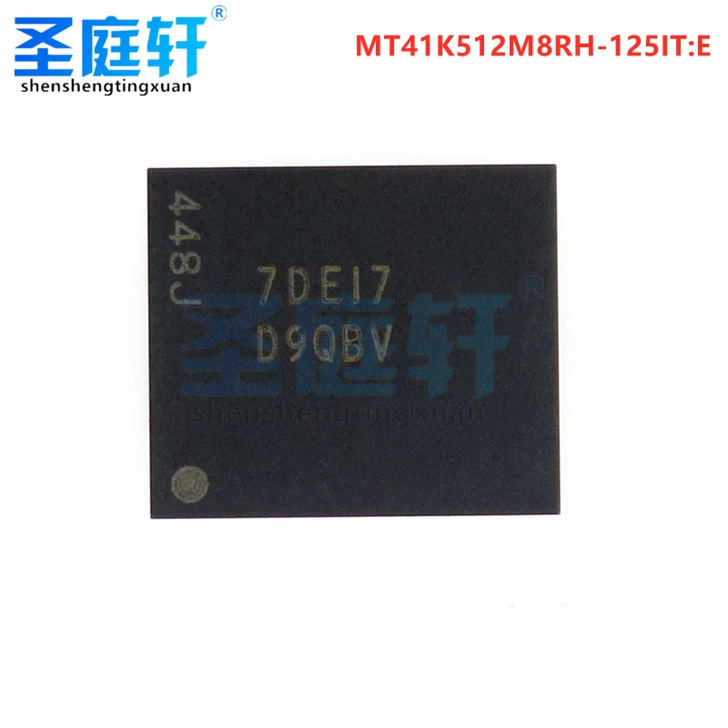 Новый оригинальный MT41K512M8RH 125IT:E шелковой ширмы D9QBV FBGA DRAM флэш память|Интегральные