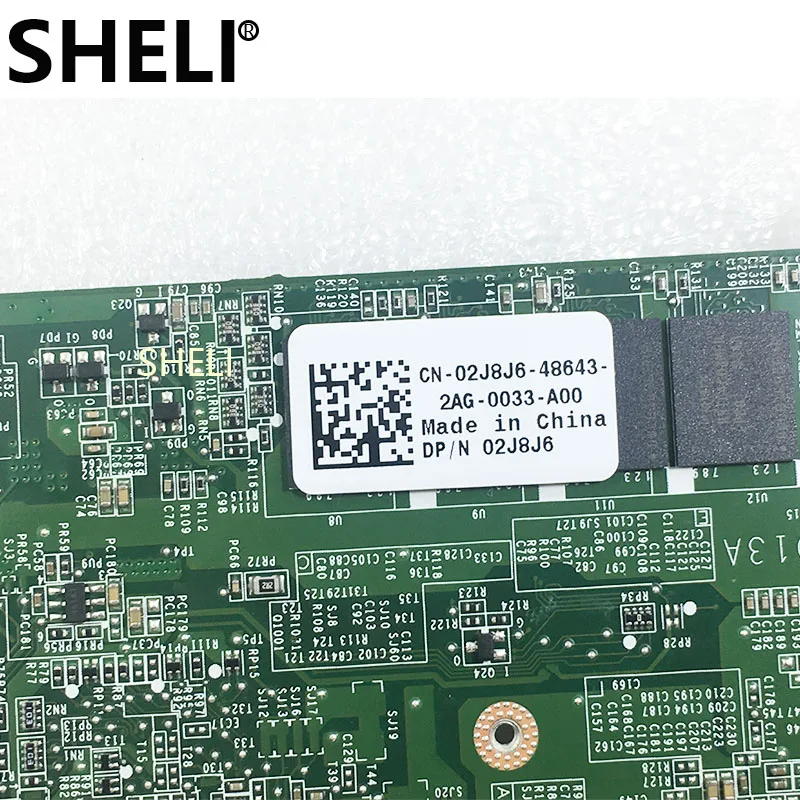 Шели для DELL XPS 13 L322x материнская плата ноутбука I7 3517U 2J8J6 02J8J6 CN ноутбук ПК 1080P 8G