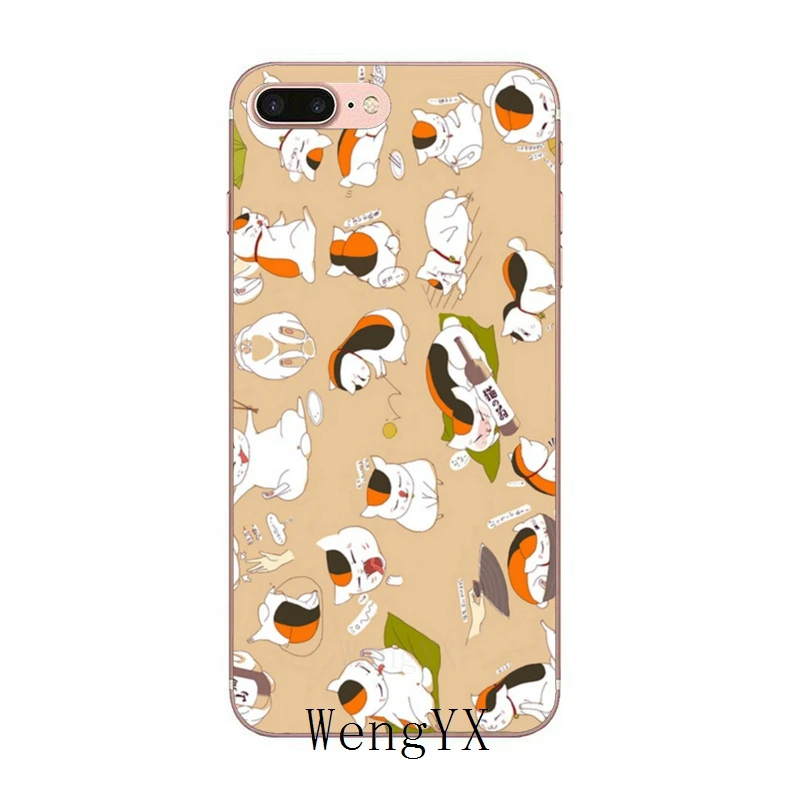 Чехол natsume yuujinchou Nyanko Sensei для iPhone 11 Pro XS Max XR X 8 7 6 6S Plus 5 силиконовый мягкий чехол |