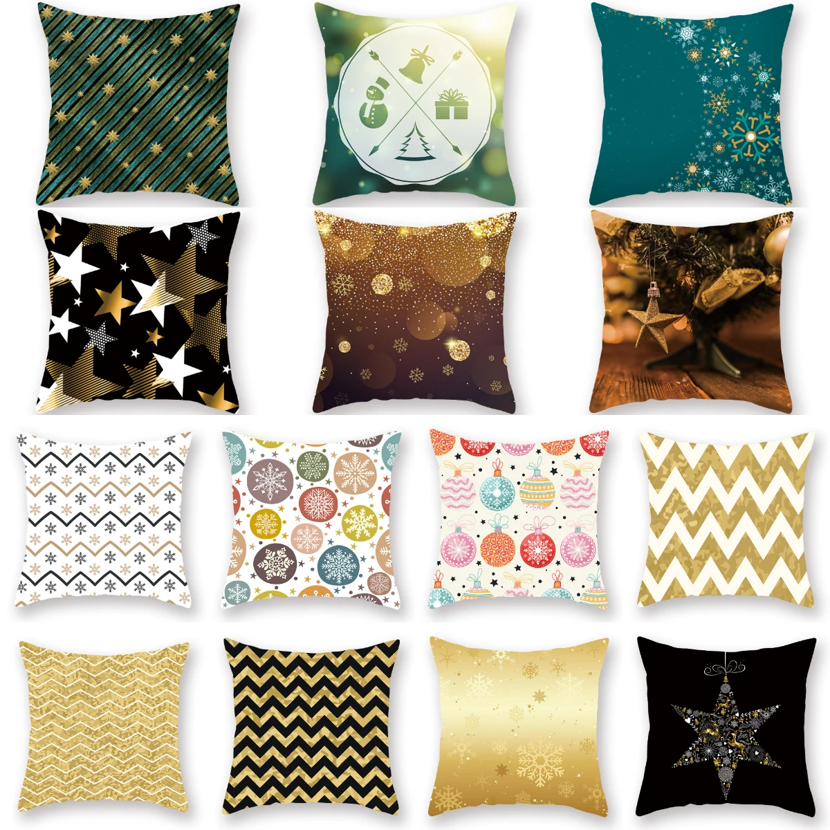 Супер скандинавский стиль Геометрическая подушка наволочка для подушки золотой