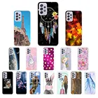 Для Samsung Galaxy A72 чехол из мягкого ТПУ с модными рисунками Бампер Обложка для Samsung Galaxy A 72 5G задняя крышка для Samsung A72 A725F Coque