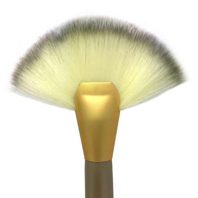 Косметический инструмент для красоты Большая кисть вентилятора супер пушистая