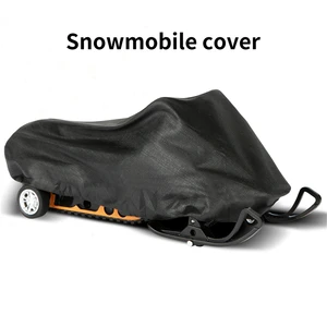 universal snowmobile motorcycle cover waterproof dustproof snow proof winter ski car cover multi function trailer sled cover free global shipping