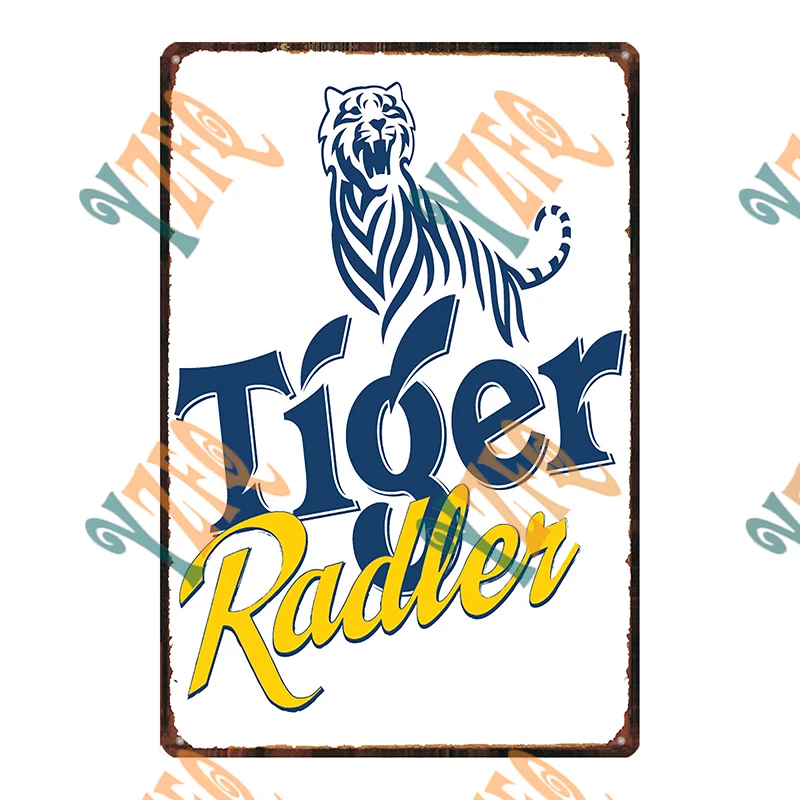 Азиатские пивные знаки Таиланд Корея металлическая пластина декор для ресторана