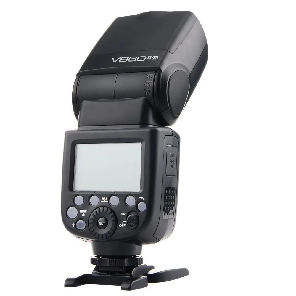 Godox Ving V860II V860II-S E-TTL фотокамер Speedlite HSS 1/8000 Li-Ion Батарея Вспышка для цифровой