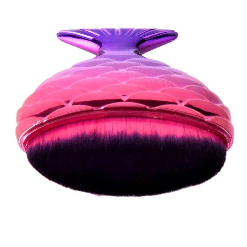 Мода 5 цветов красивые мягкие рыбьи весы Русалка нижняя пудра Румяна лицо щеки