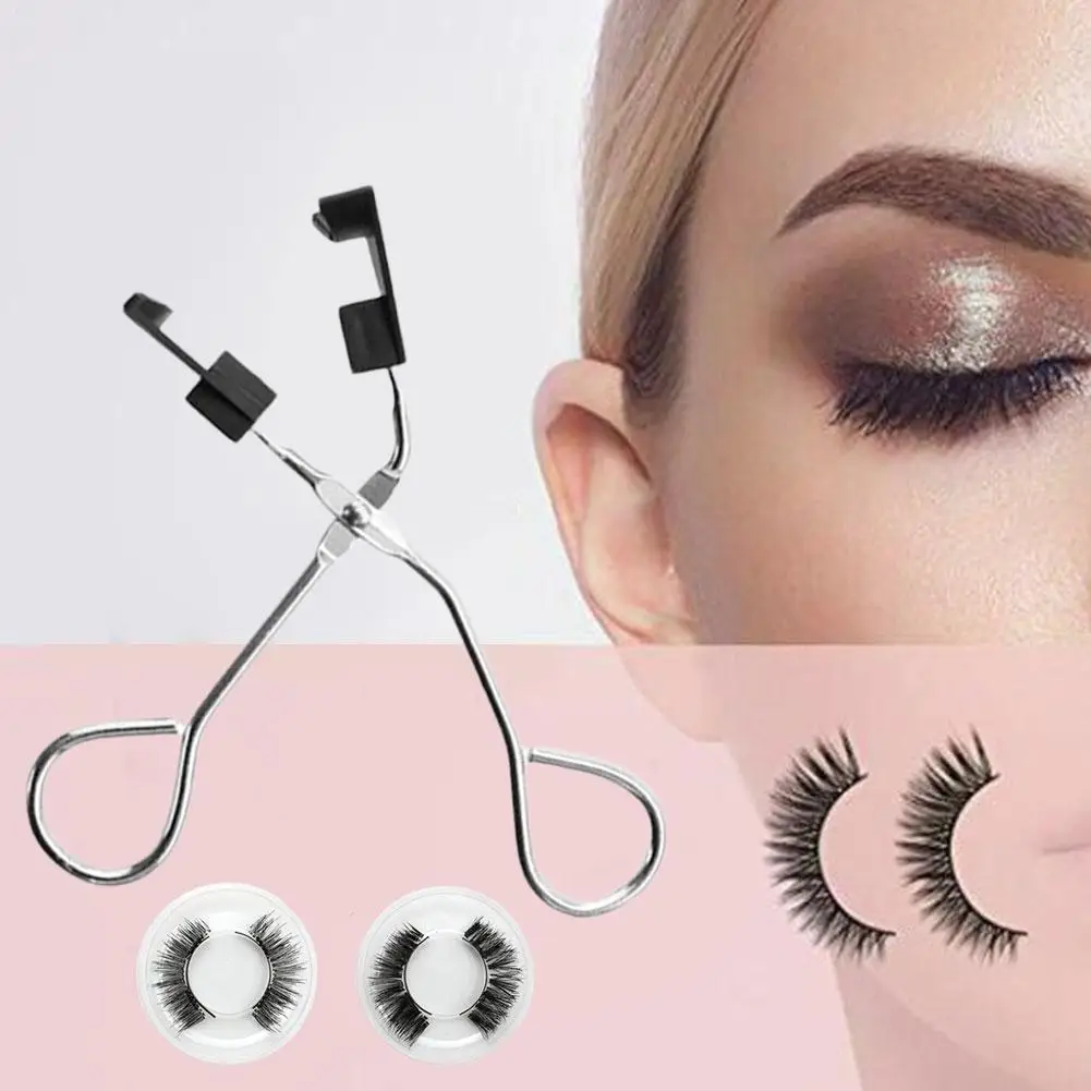 

Magnetic Eyelash Curler Lash Applicator Tool Easily Tools Makeup Apply Tools Magnetic Lashes B8Y6