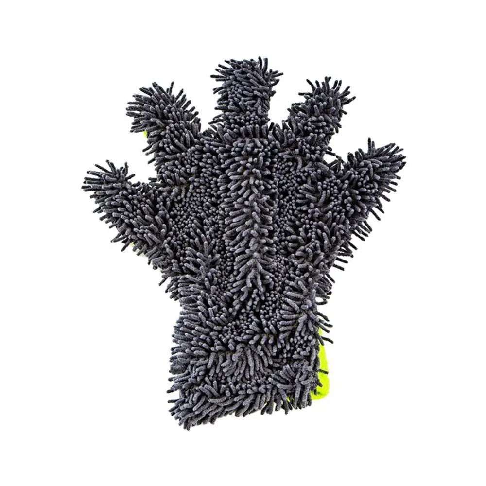 Перчатки для ухода за автомобилем с 5 пальцами инструменты удаления пыли два