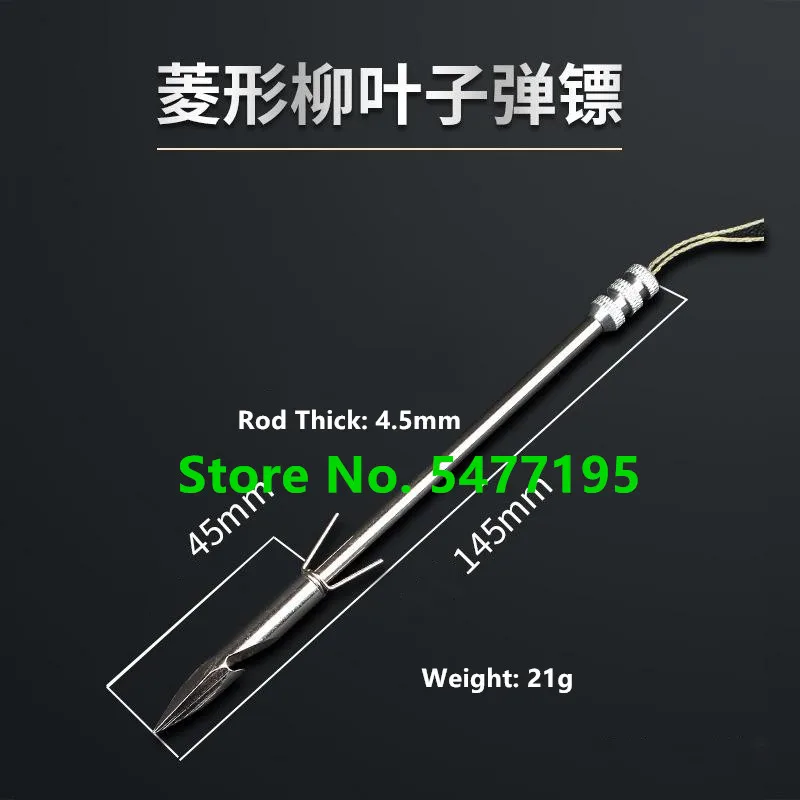 1 шт. Deepwater из нержавеющей стали с широкими головками стрела Рогатка катапульта