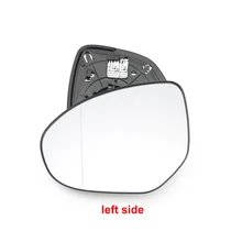 For Mazda 2 M2 2009-2014 Rearview Lenses Exterior Mirror Side Mirror Reflective Lens Rearview Mirror Lenses with Heating 1PCS
